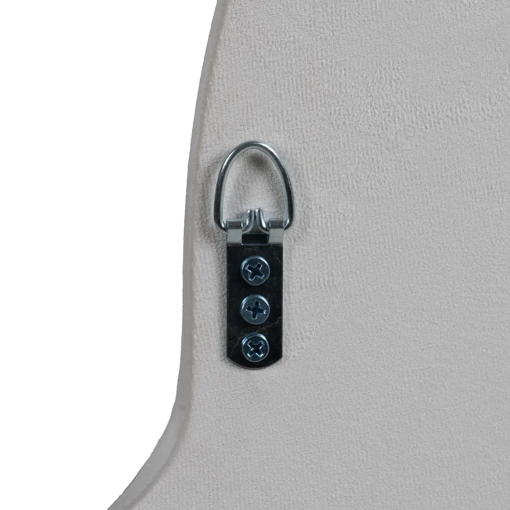 Oglinda Cloud catifea Alba - CREATIVDECO.RO [4]