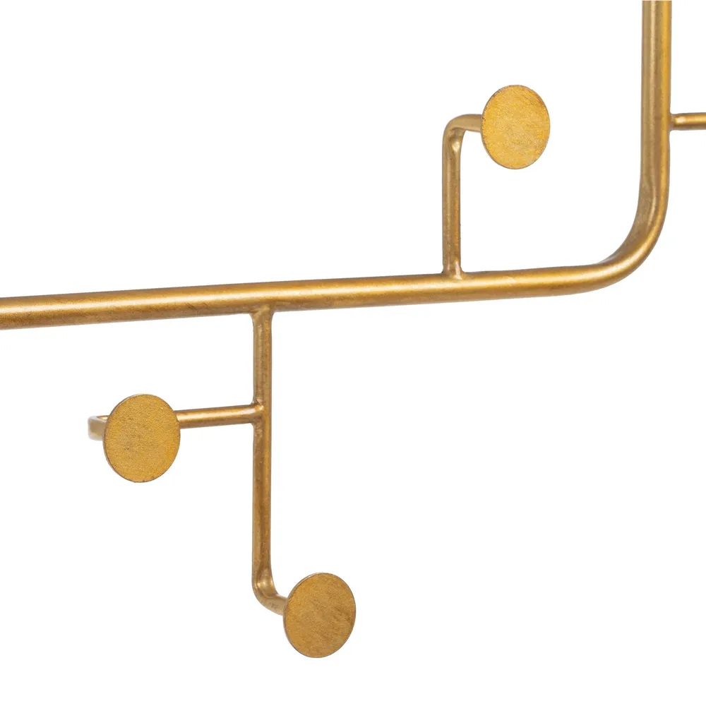 oglinda decorativa cu suport haine CreativDeco [5]