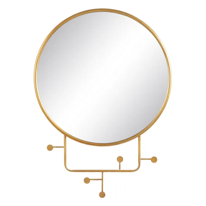 Contemporan - oglinda decorativa cu suport haine CreativDeco