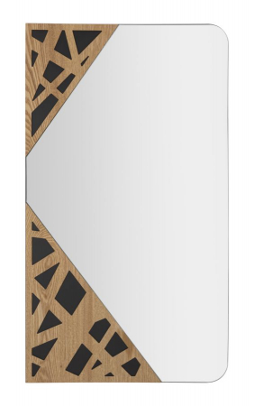 Oglinzi - Oglinda Dreptunghiulara Boho Colturi Rotunjite CreativDeco