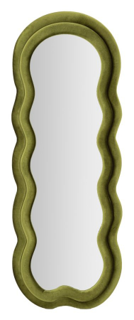 Oglinzi - Oglinda Rama Catifea Verde Decor Sofisticat CreativDeco