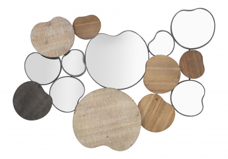 Oglinzi - Oglinda moderna cu elemente rotunjite - Decor contemporan | CreativDeco