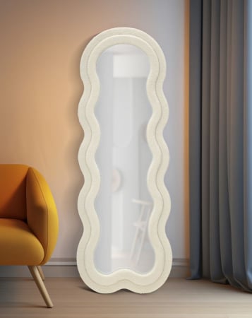 Oglinda rama boucle statement CreativDeco [1]