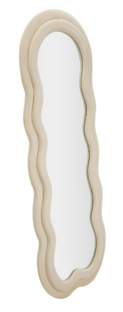 Oglinda Rama Catifea Crem Eleganta pentru Hol CreativDeco [1]