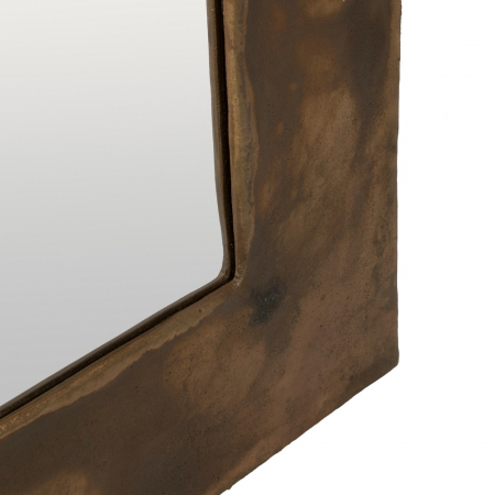 Oglinda aurie pentru montaj pe perete|Oglinzi vintage decorative pentru interioare clasice [4]