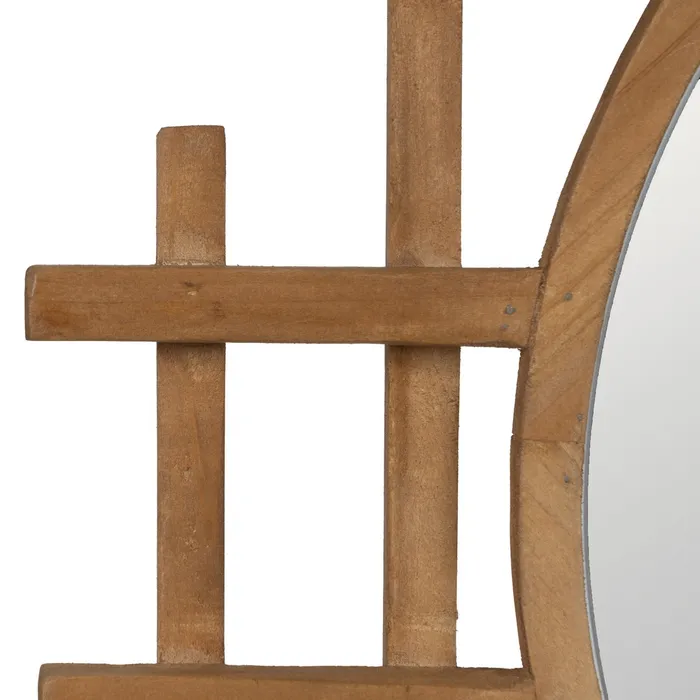 Oglinda rama geometrica lemn moderna|Oglinzi moderne si creative [2]