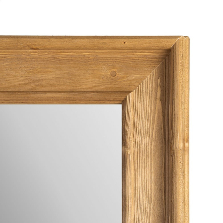 Oglindă Lemn Maro Deschis Rustic – Imagine Principală [3]