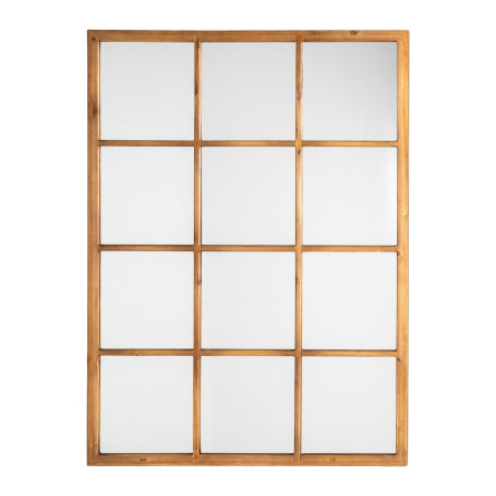 Oglinzi - Oglindă decorativă lemn natur cu ramă de brad