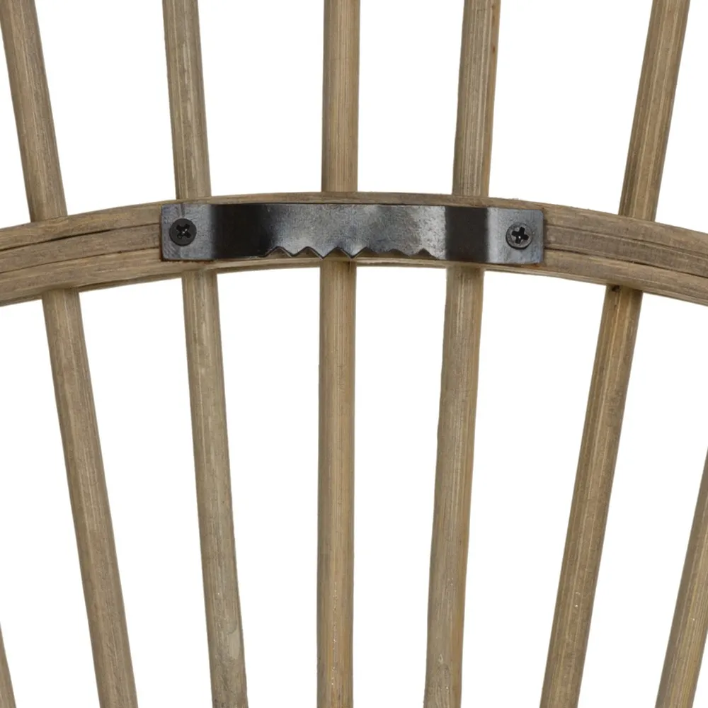 Oglinda ovala rama bambus eleganta|Oglinzi moderne si naturale [5]