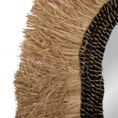Oglinda Ovala Boho CreativDeco - Accesorii Decorative pentru Interioare [2]
