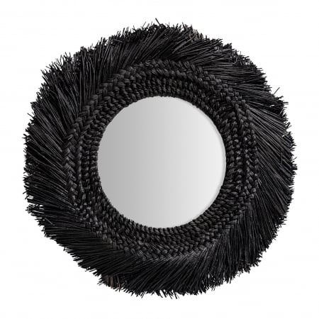 Oglinzi - Oglinda contemporana fibra naturala|Oglinzi decorative rotunde