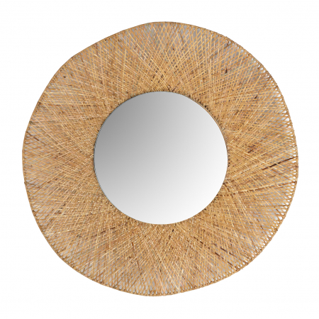 Oglinzi - Oglinda rotunda ratan|Oglinzi decorative moderne