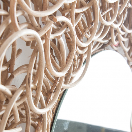 Oglinda rotunda ratan|Oglinzi decorative mari [1]
