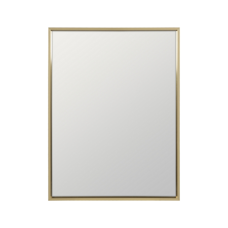 Oglinzi - Oglindă dreptunghiulară din aluminiu auriu