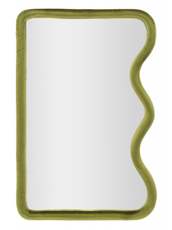 Boho - Oglinda neregulata rama verde CreativDeco