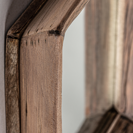 Oglinda industriala lemn recuperat|Oglinzi decorative [1]
