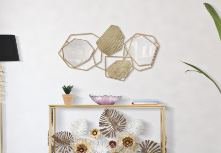 Oglinda abstracta de perete - Decor contemporan indraznet | CreativDeco [5]