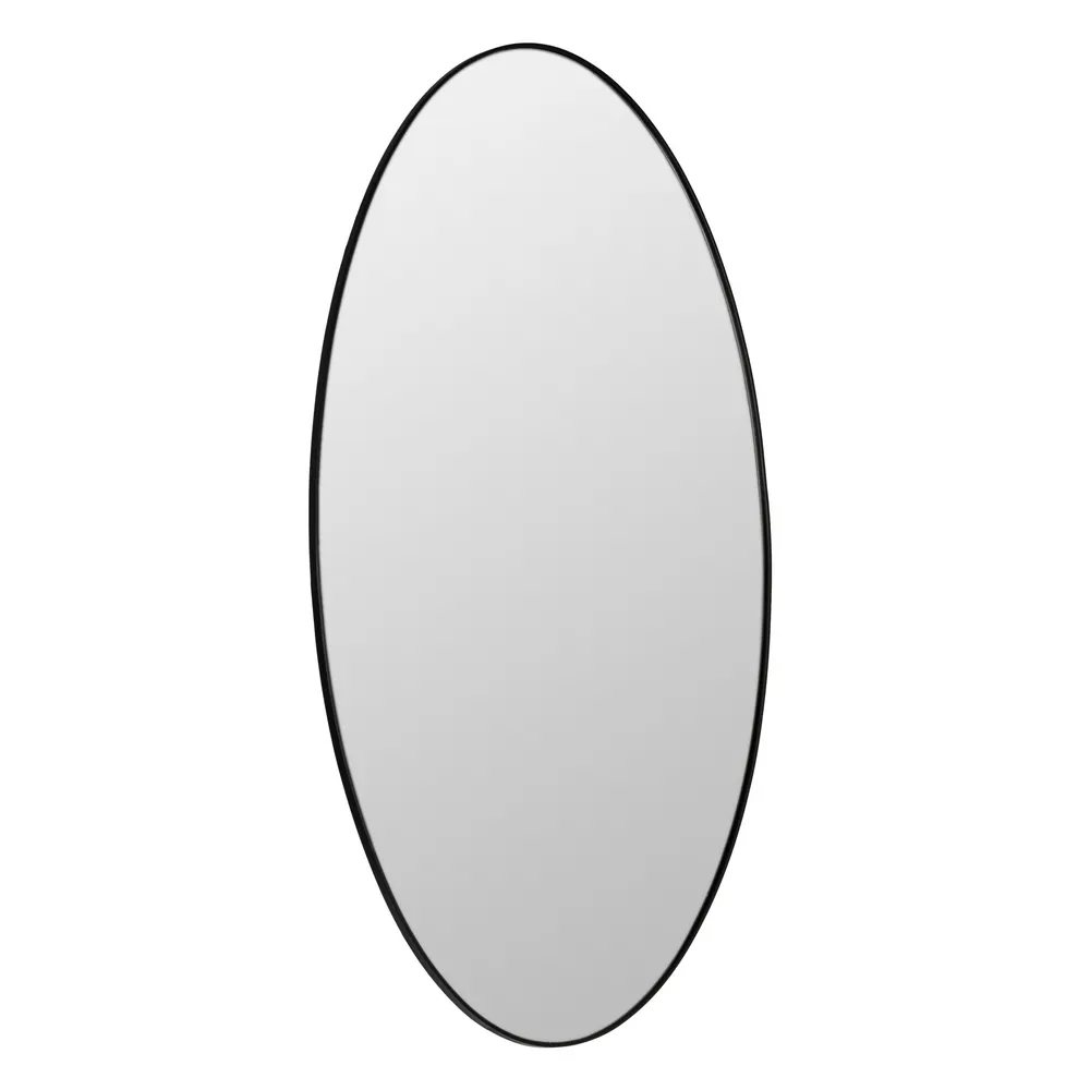 oglinda ovala neagra decor elegant dormitor CreativDeco [1]