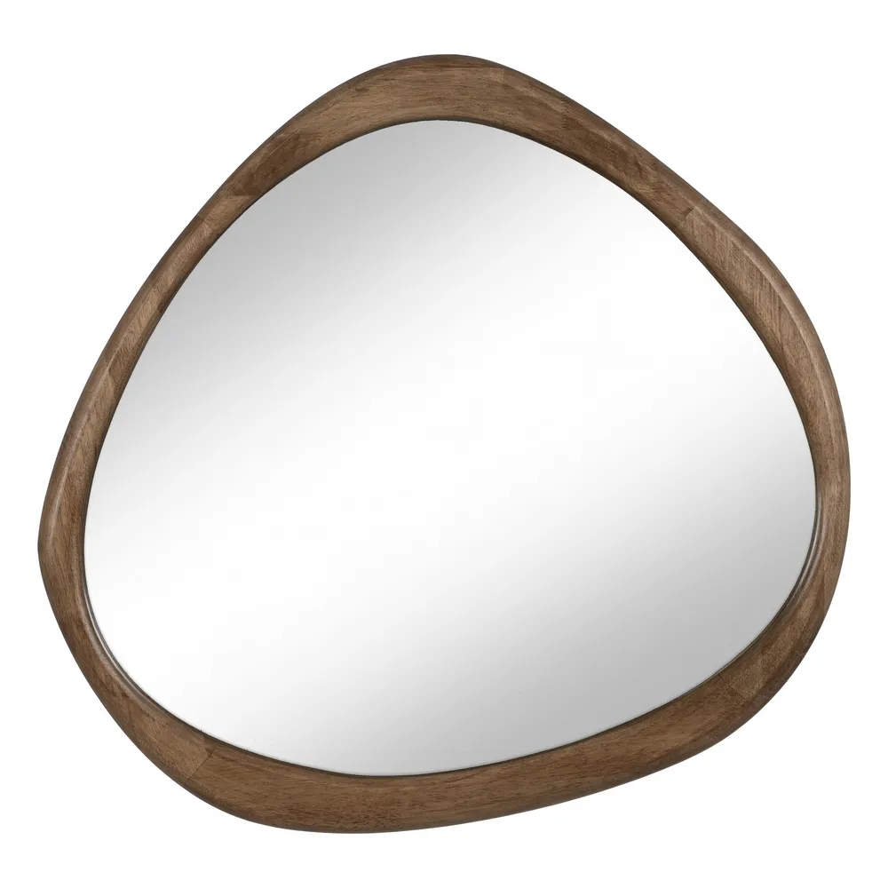 Oglinzi - Oglinda perete Asimetric mare, lemn - creativdeco.ro