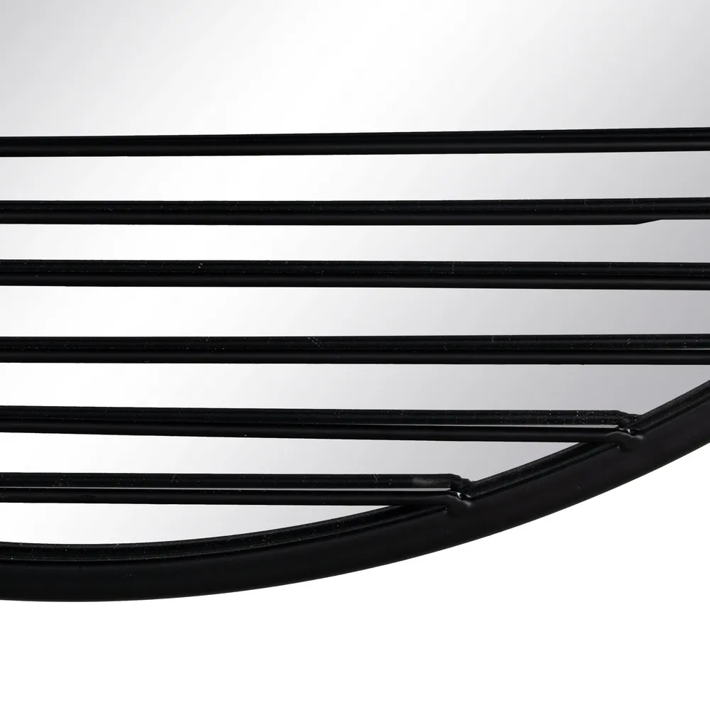 Oglinda perete Black, metal negru - CREATIVDECO.RO [4]