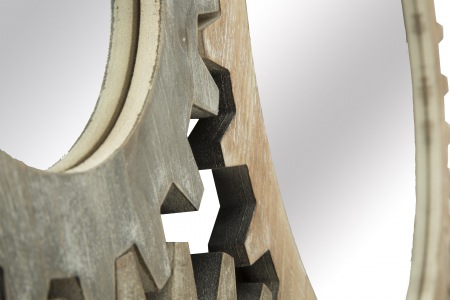Oglinda perete Ingranaggio, MDF, lemn/natur [7]