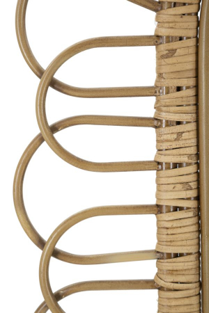 Oglinda perete Panama, ratan, natural [2]