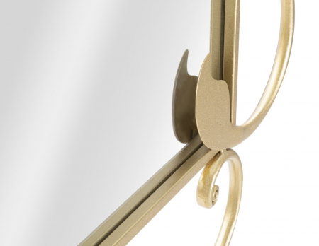 Oglinda perete Petal, metal auriu - CreativDeco.ro [3]