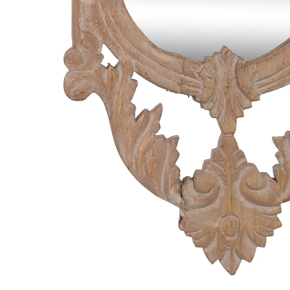 Oglinda Perete Sculptata, Lemn mango - CreativDeco.ro [6]