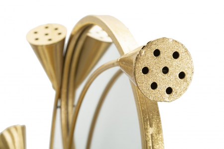Oglinda perete Triple Flow, metal auriu - creativdeco.ro [4]