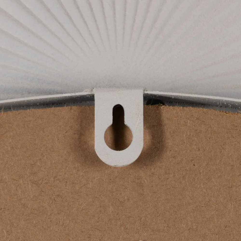 Oglinda rotunda rama alba creativa|Oglinzi moderne si elegante [4]