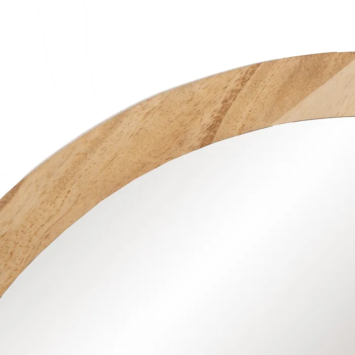 Oglinda rotunda rama lemn rustica|Oglinzi elegante si naturale [2]