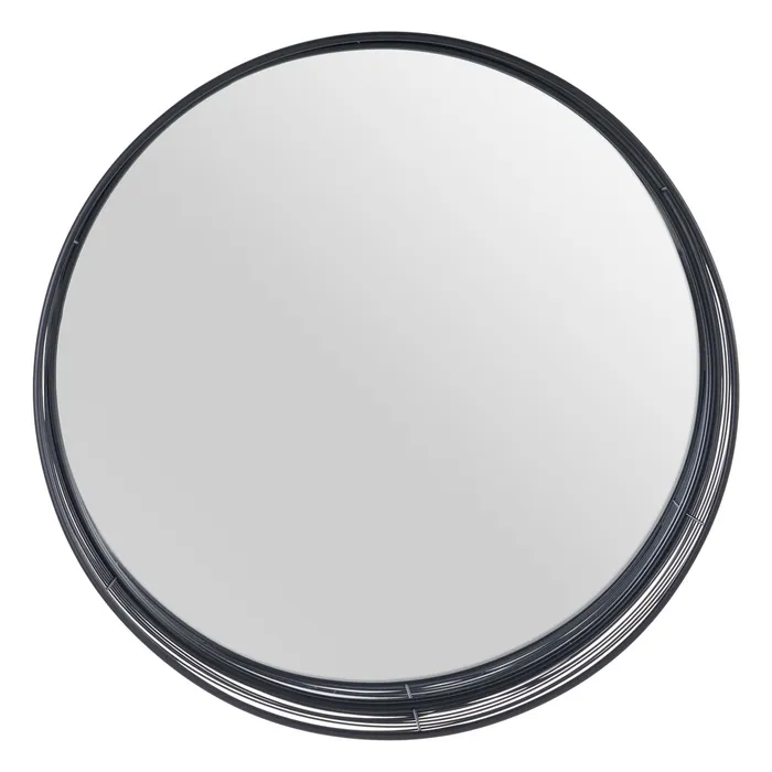 Oglinda rotunda mare rama neagra|Oglinzi rafinate si de lux [4]