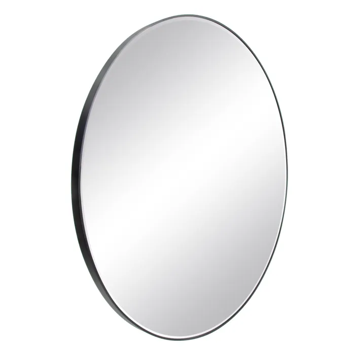 Oglinda rotunda rama neagra|Oglinzi de decor elegante [1]