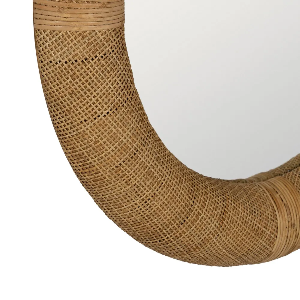 Oglinda Rotunda Eva, Ratan Natural - CreativDeco.ro [4]