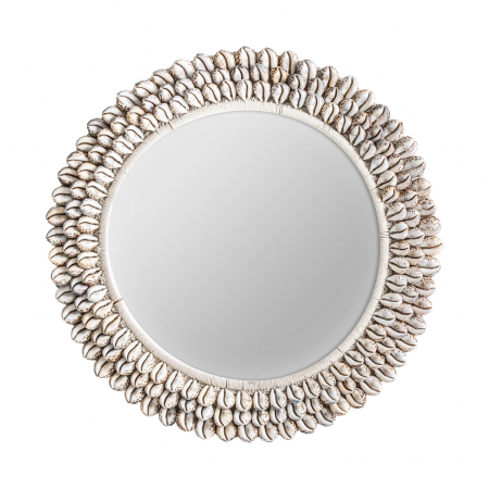 Oglinzi - Oglinda rotunda scoici|Oglinzi decorative scandinave
