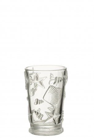 Pahare si cani - Pahare cu Stelute în Relief – Set Elegant Beauty Ocean