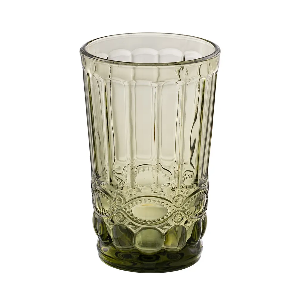 Colectia noua - Pahar Apa Green, Cristal Verde - CreativDeco.ro