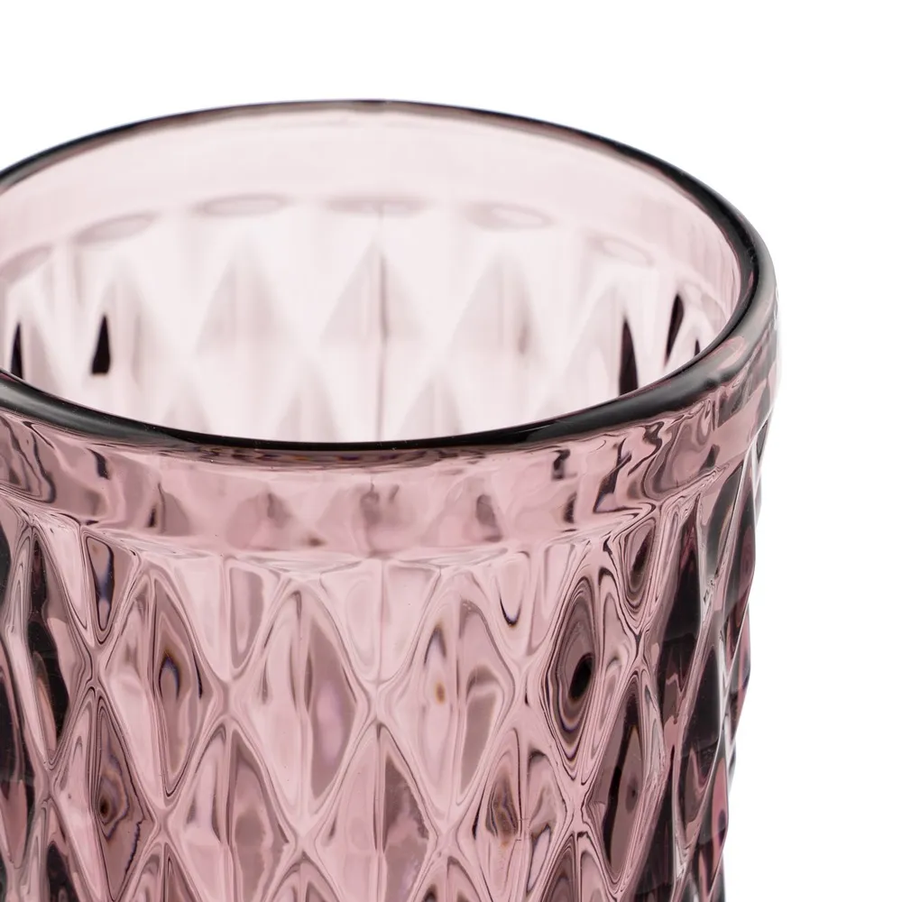 Pahar Apa Pink, Cristal Roz - CreativDeco.ro [1]