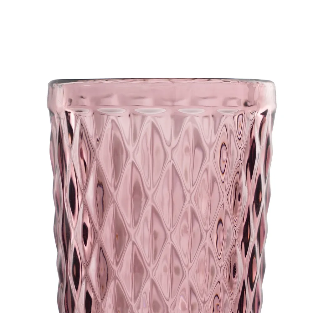 Pahar Apa Pink, Cristal Roz - CreativDeco.ro [3]