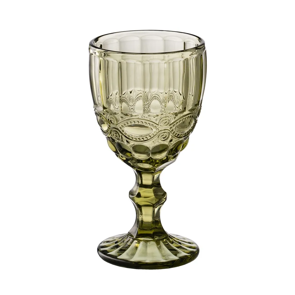 Colectia noua - Pahare Vin Green, Cristal Verde - CreativDeco.ro
