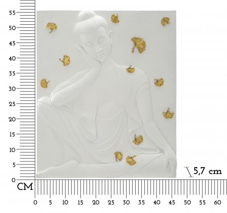 Panou Decorativ Buddha Rasina - Calm si Serenitate CreativDeco [5]
