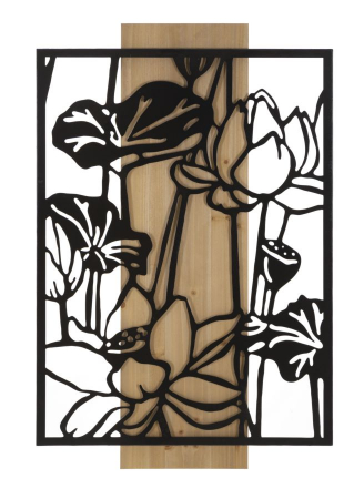 Decoratiuni metalice - Calm si Rafinament - Panou Decorativ CreativDeco