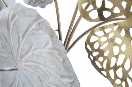 CreativDeco Decoratiune Perete Auriu Argintiu Eleganta Glam [3]
