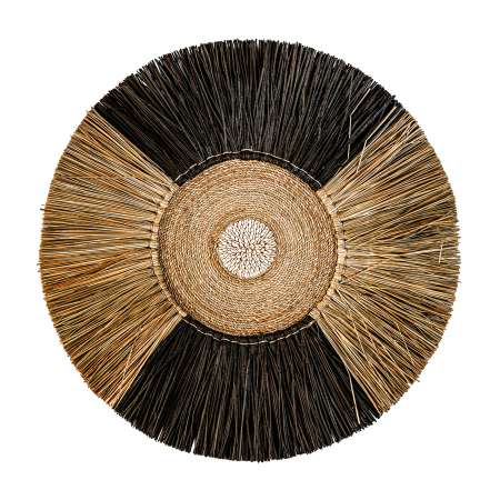 Decoratiuni perete din fibre naturale - Panou decorativ rafie|Decor perete boho|Decoratiuni moderne