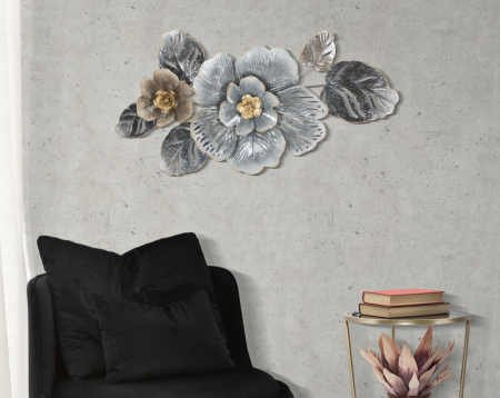 Decoratiune Perete Flori Frunze - Modern Minimalist CreativDeco [4]