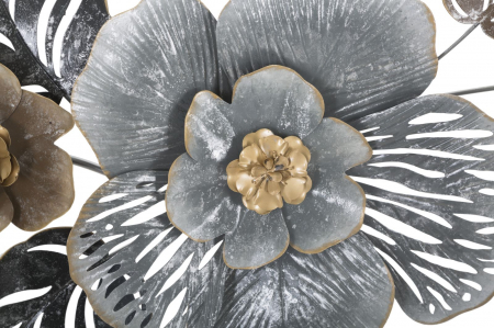 Decoratiune Perete Flori Frunze - Modern Minimalist CreativDeco [1]