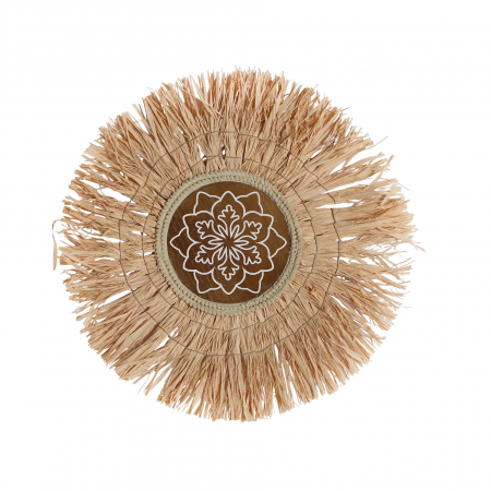 Decoratiuni perete din fibre naturale - Panou decorativ Boho | Decoratiuni perete moderne