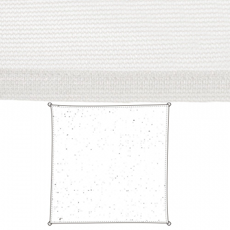 Accesorii Exterior - vela-hdpe-patrata-alba-3x3m-uv95