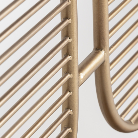 Paravan Art Deco Metal Auriu Sticla|Paravane Decorative Elegante [3]