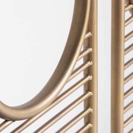 Paravan Art Deco Metal Auriu Sticla|Paravane Decorative Elegante [2]